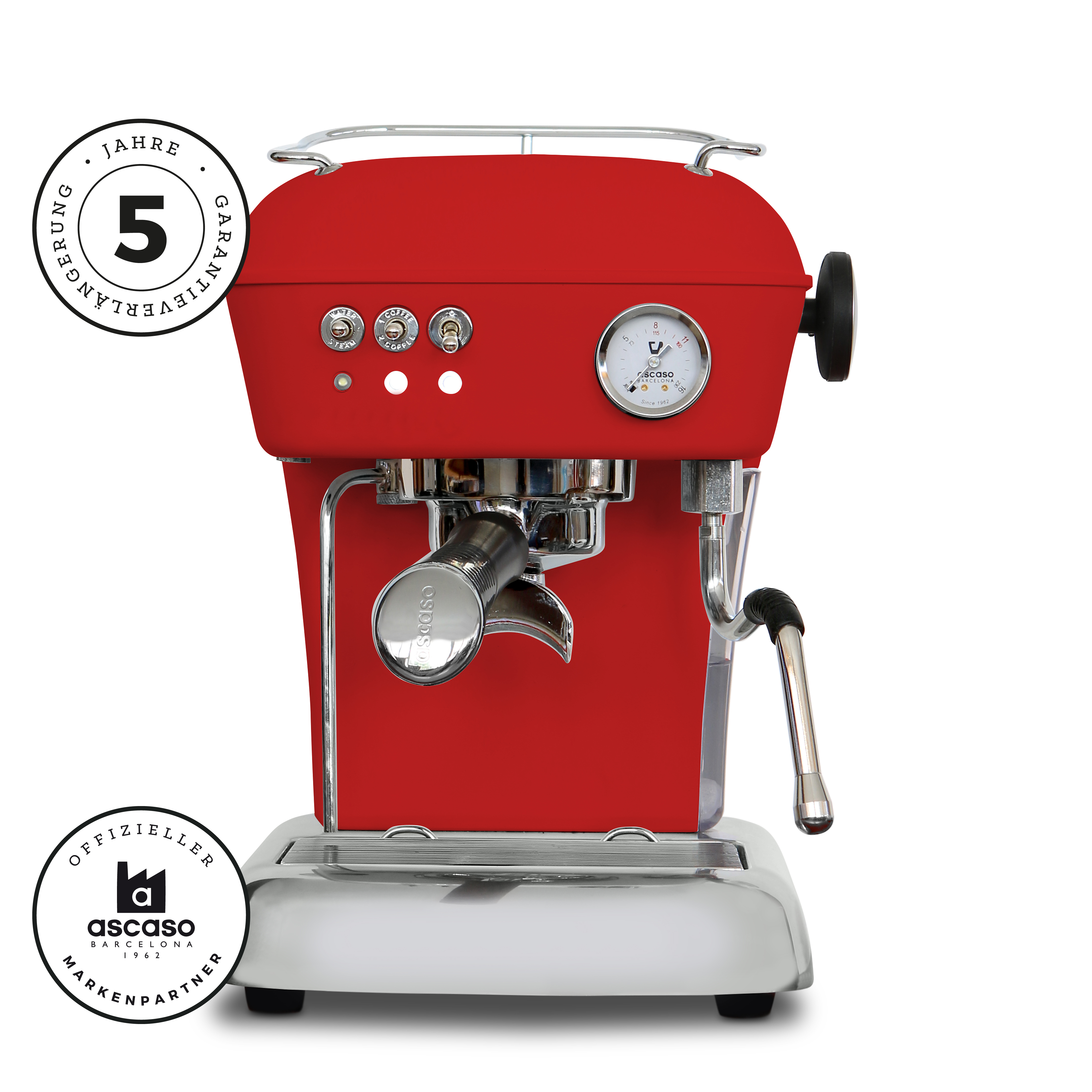 Ascaso Dream One Rot Matt | Kamasega