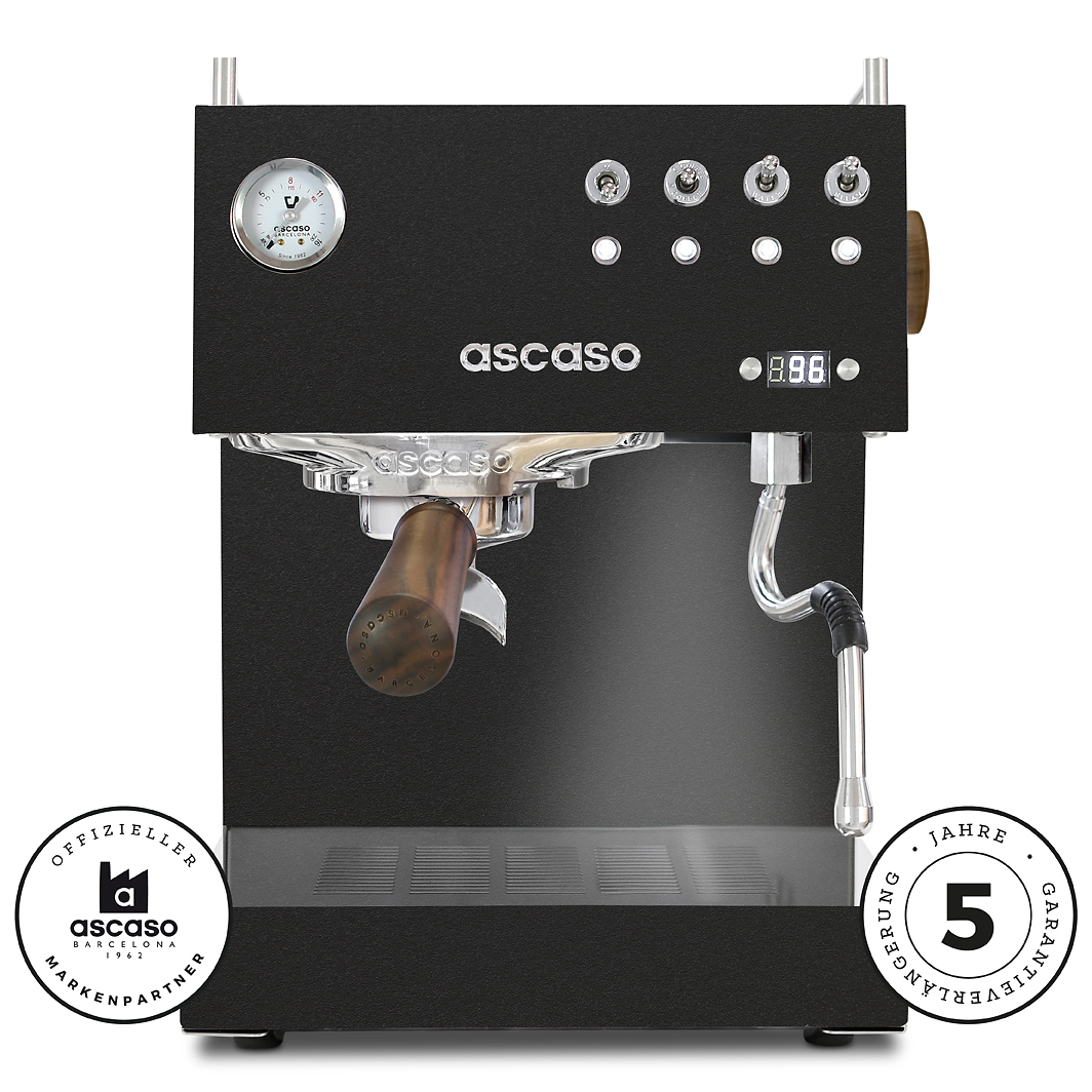 Ascaso Steel Uno PID schwarz holz | Kamasega